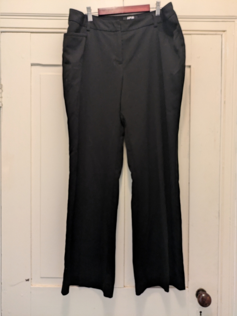 Apt. 9 Curvy Fit Black Trousers- 16